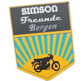 Simson Freunde Bergen wanted street sticker spotted on Snezka