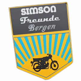 Simson Freunde Bergen wanted street sticker spotted on Snezka