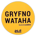 Jack Wolfskin wanted sticker spotted on Sněžka in 2025