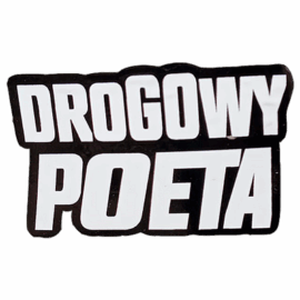Drogowy Poeta wanted sticker spotted on Sněžka in 2025