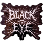 Black Eye wanted street sticker spotted in Prešov in 2025
