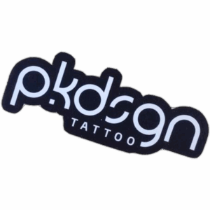 Pkdsgn Tattoo wanted street sticker spotted in Prešov in 2025