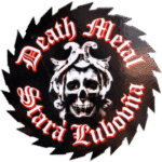 Death Metal Stará Ľubovňa wanted street sticker spotted in Prešov in 2025