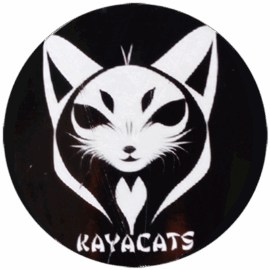 Kayacats Wanted street sticker spotted in Prague in 2025