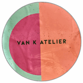 Van K Atelier wanted sticker spotted in Bangkok in 2025