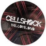 Cellshock wanted sticker spotted in Bangkok in 2025