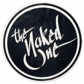 The Naked One wanted sticker spotted in Bangkok in 2025