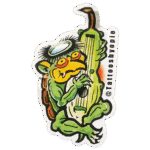 Tattoos by Opie wanted sticker spotted in Bangkok in 2025