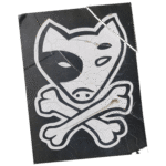 Unknown wanted sticker spotted in Bangkok in 2025