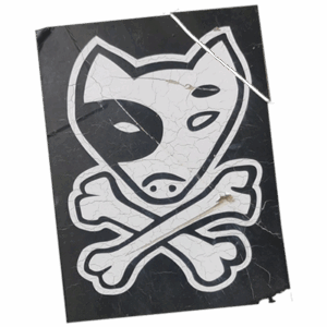 Unknown wanted sticker spotted in Bangkok in 2025