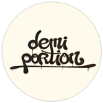 Demi Portion wanted sticker spotted in Bangkok in 2025