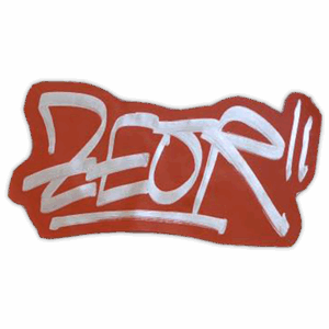 Zeor wanted street sticker spotted in Prague in 2025