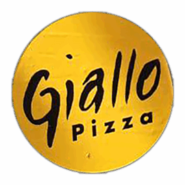 Giallo Pizza wanted street sticker spotted on Mallorca in 2025.