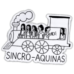 Sincro Aquinas wanted sticker spotted in Prague in 2025