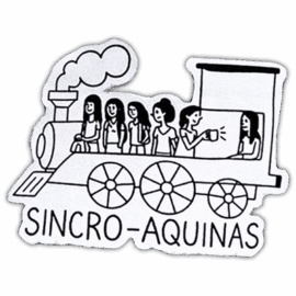 Sincro Aquinas wanted sticker spotted in Prague in 2025
