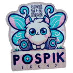 Pospik sound wanted sticker spotted in Prague in 2025