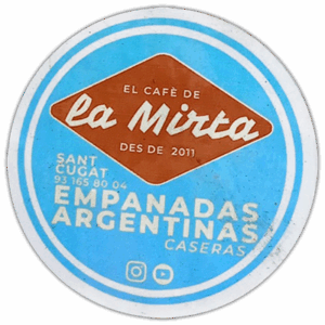 El cafe de la Mirta wanted sticker spotted in Prague in 2025