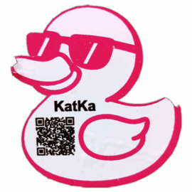 KatKa wanted sticker spotted in Prague in 2025