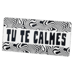 Tu Te Calmes wanted street sticker spotted in Bangkok in 2025