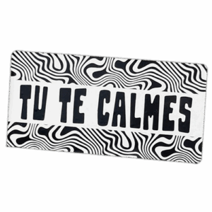 Tu Te Calmes wanted street sticker spotted in Bangkok in 2025
