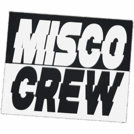Misco Crew wanted street sticker spotted in Bangkok in 2025