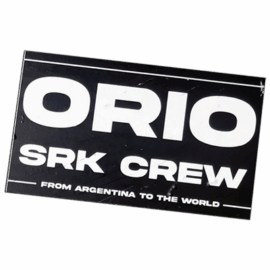 Orio SRK Crew wanted street sticker spotted in Bangkok in 2025