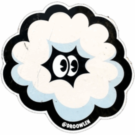 Droowlen wanted street sticker spotted in Bangkok in 2025
