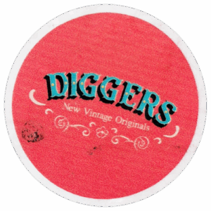 Diggers wanted street sticker spotted in Bangkok in 2025