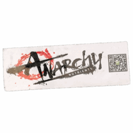 Anarchy Nutrients wanted street sticker spotted in Bangkok in 2025