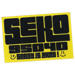 Seko wanted street sticker spotted in Bangkok in 2025