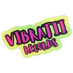 Vibratii Records street sticker spotted in Bangkok in 2025
