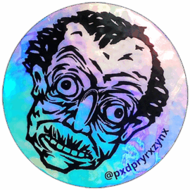 Pxdpryrxzynx wanted street sticker spotted in Prague in 2025
