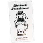 Bierdruck Produktionen wanted street sticker spotted in Prague in 2025