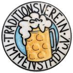 Traditionsverein wanted street sticker spotted in Bangkok in 2025.