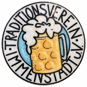 Traditionsverein wanted street sticker spotted in Bangkok in 2025.