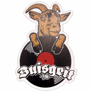 Buisgeit FM wanted sticker spotted in Hengelo in 2025