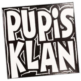 Pupis Klan wanted sticker spotted in Prague in 2025