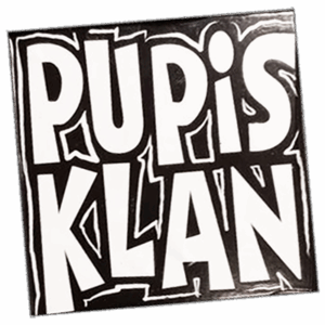 Pupis Klan wanted sticker spotted in Prague in 2025