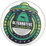 Alternative Audio wanted sticker spotted in Prague in 2025