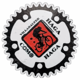 Haga wanted sticker spotted in Prague in 2025