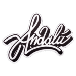 Andalú wanted sticker spotted in Prague in 2025