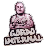 Gordo Infernal wanted sticker spotted in Prague in 2025