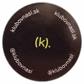 Klubovna SL wanted sticker spotted in Prešov in 2025