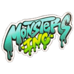 Monsters Inc wanted sticker spotted in Prague in 2025