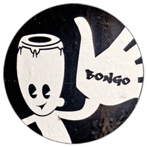 Bongo wanted sticker spotted in Bangkok in 2025