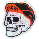 BYKBZ NYC wanted street sticker spotted in Bangkok in 2025