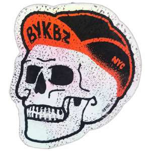 BYKBZ NYC wanted street sticker spotted in Bangkok in 2025