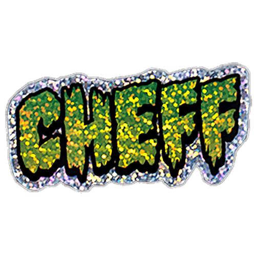 Peeking sticker