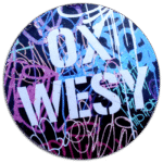 Ox Wesy wanted sticker spotted in Prague in 2025