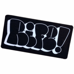 Rife wanted sticker spotted in Prague in 2025.
